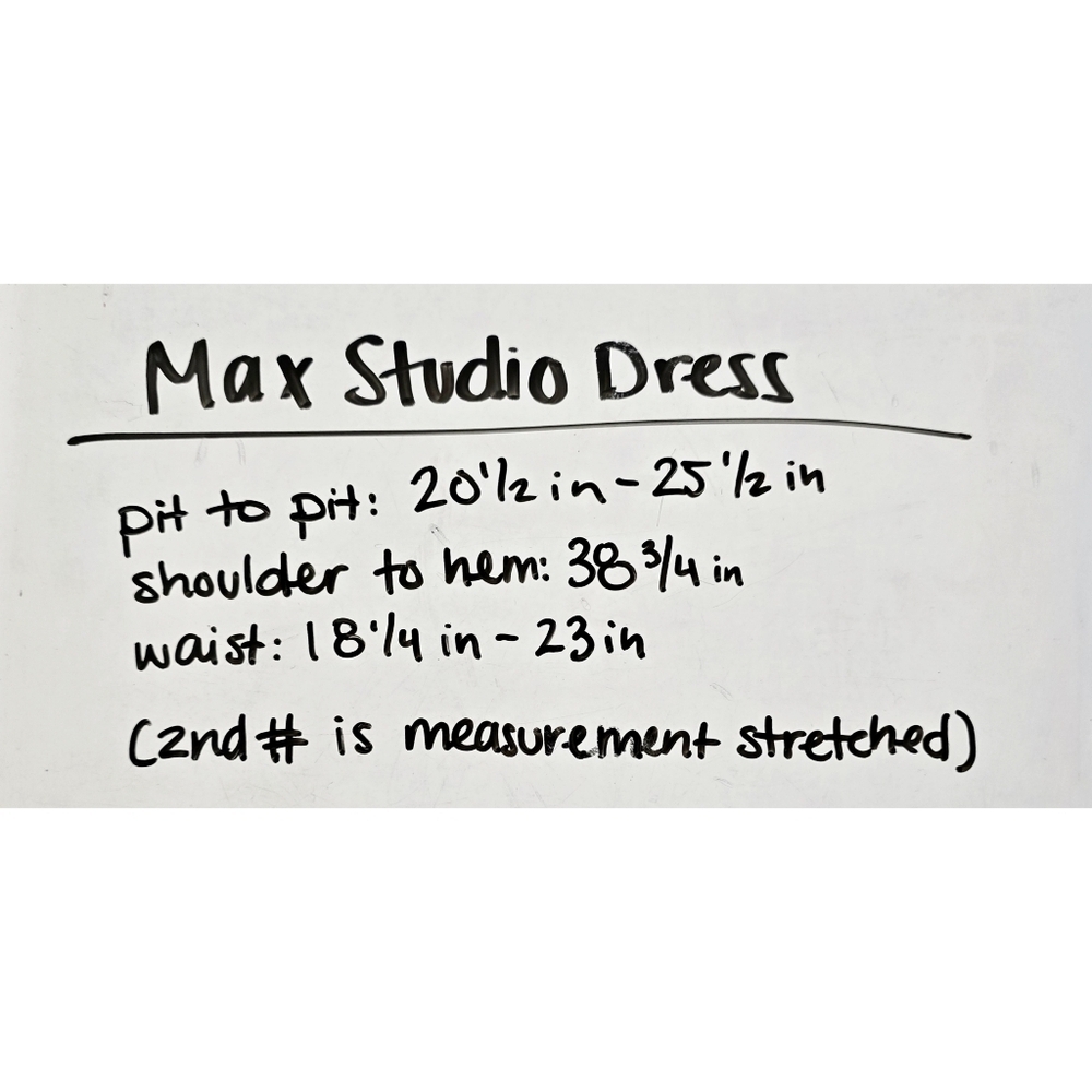 MAX STUDIO Nwt 3/4 Sleeve Royal Striped Pieced Bodycon Knee Length Dress, XL - Picture 12 of 13